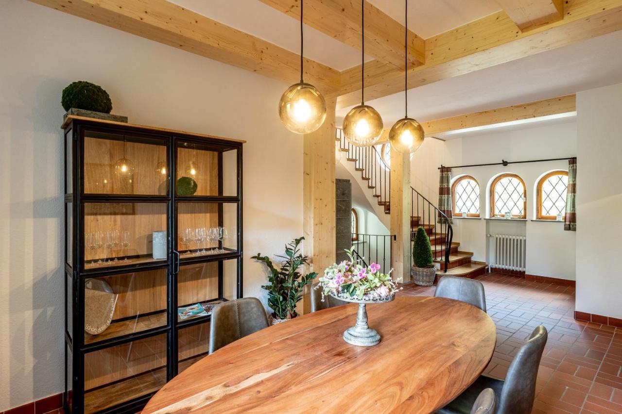 Landhaus Karbach Komplett Oder Einzelne Wohneinheiten Villa Inkl Sauna Bzw Waldhaeuschen Hirten Zewnętrze zdjęcie