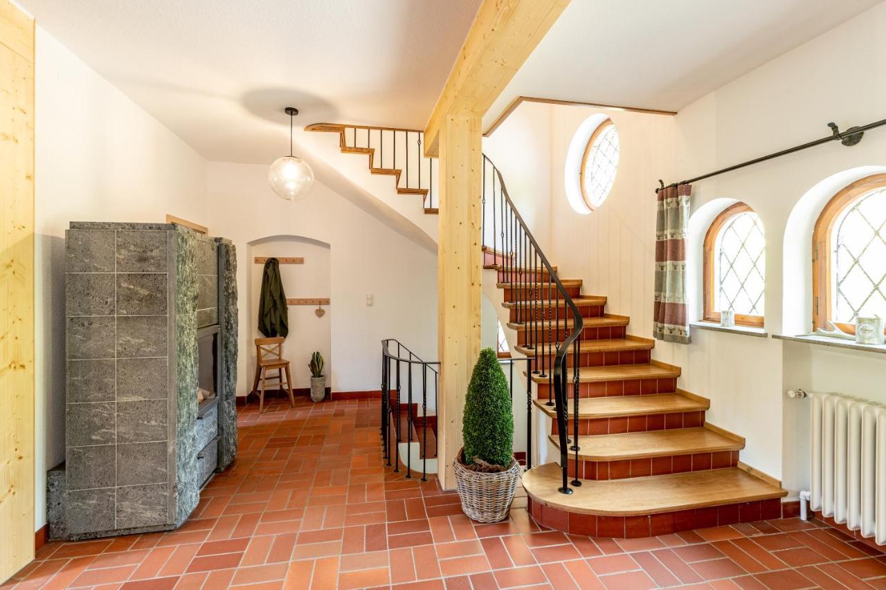 Landhaus Karbach Komplett Oder Einzelne Wohneinheiten Villa Inkl Sauna Bzw Waldhaeuschen Hirten Zewnętrze zdjęcie