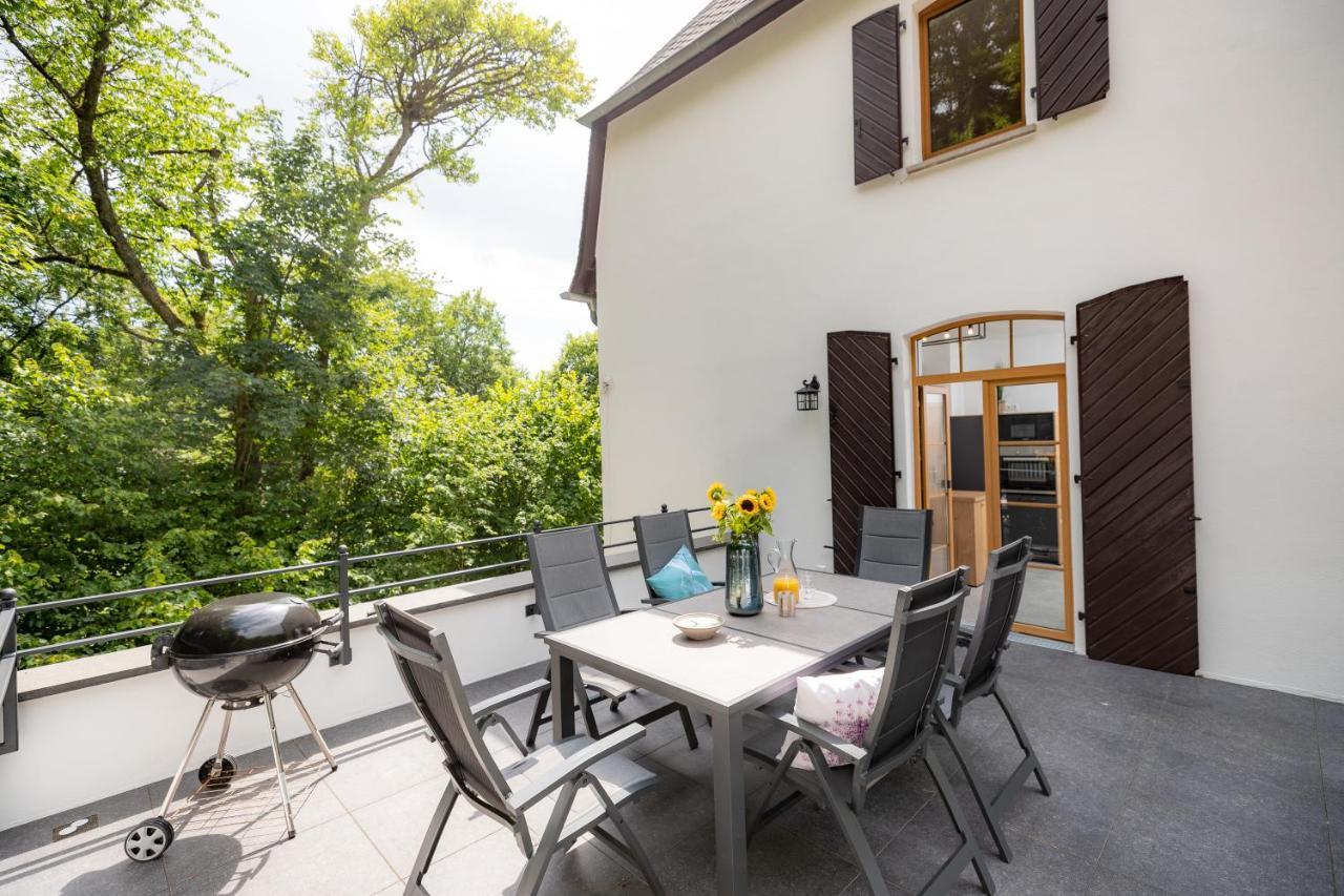 Landhaus Karbach Komplett Oder Einzelne Wohneinheiten Villa Inkl Sauna Bzw Waldhaeuschen Hirten Zewnętrze zdjęcie