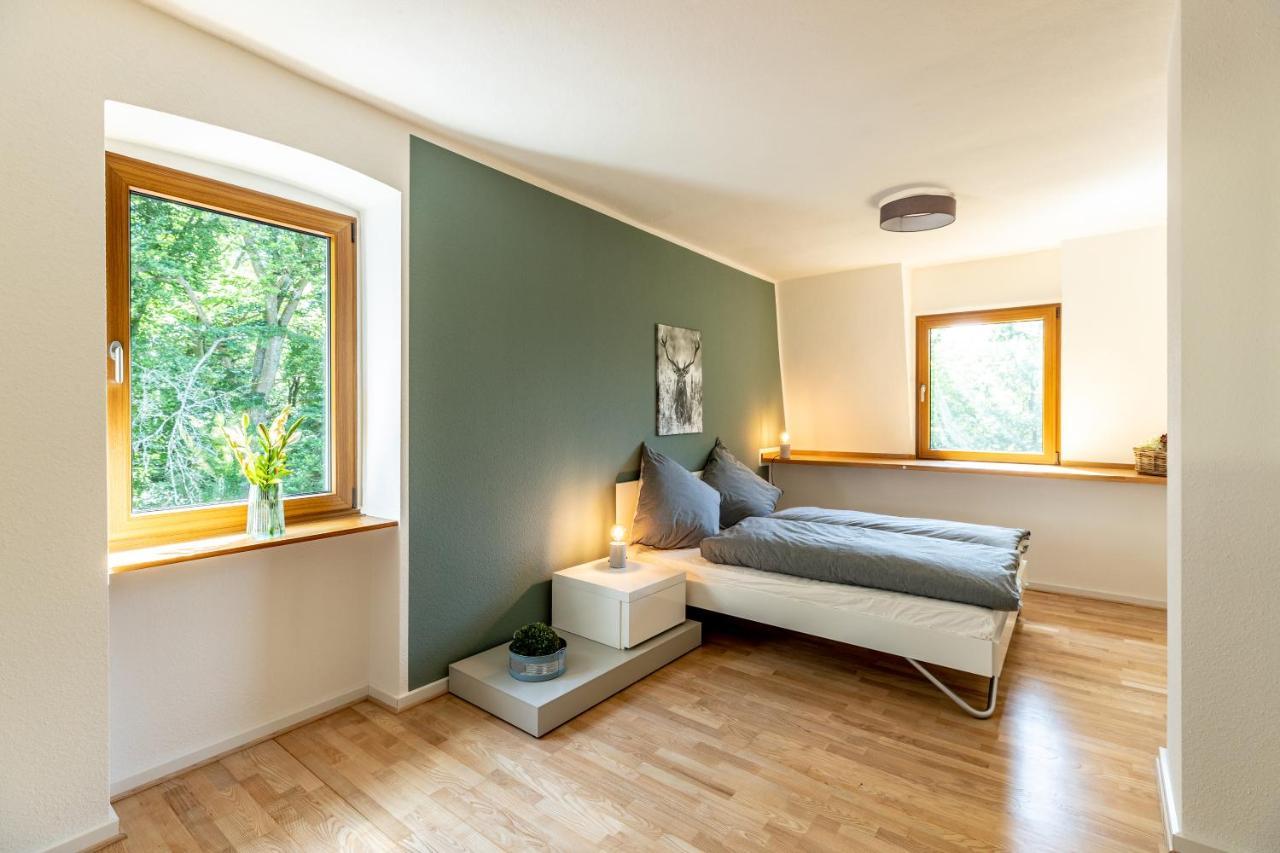 Landhaus Karbach Komplett Oder Einzelne Wohneinheiten Villa Inkl Sauna Bzw Waldhaeuschen Hirten Zewnętrze zdjęcie